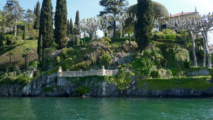 Fototapeta premium Villa del Balbianello on the Lake Como