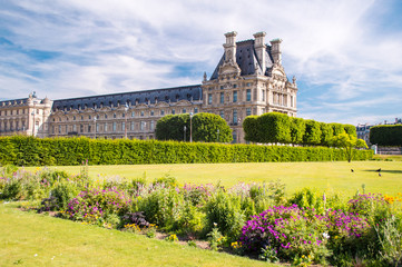 PARIS, FRANCE - JUNE 6, 2015: View of Ecole du Louvre.