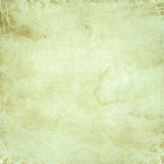 Green background with space for your message