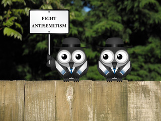 Antisemitism message  
