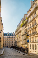 Apartments building in Paris, France