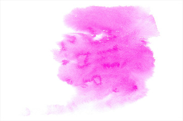 Abstract pink watercolor background