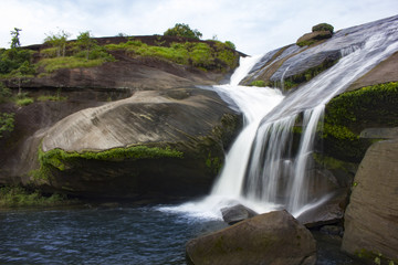 Chanan Waterfall at Bung Kan in Thailand