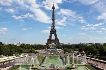 Fototapeta na wymiar Paris, Eiffelturm