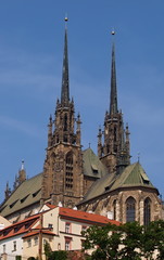 Obraz premium Church of St. Peter and Paul in Brno, Czech republic