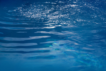 Abstract blue water sea for background