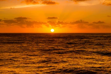 Acrylic prints Sea / sunset Spectacular sea sunset