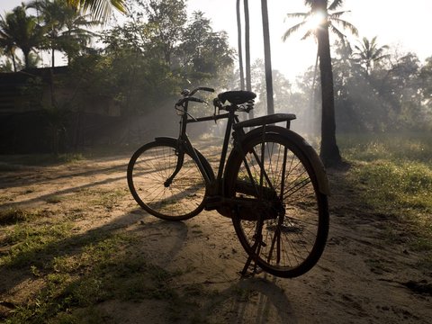 Bicycle, Kerala, India