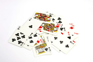 Spielkarten, Poker, Skat