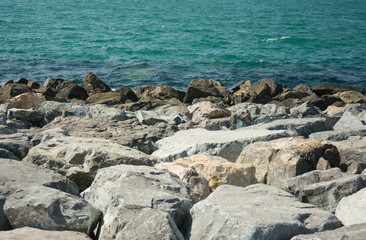 Fototapeta na wymiar coast Palm Jumeirah, Dubai