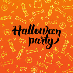 Halloween Party Greeting Card