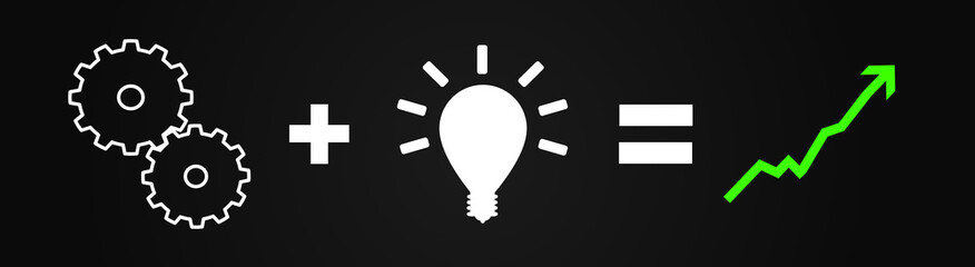 Business Gleichung Innovation / Wachstum / Effizienz
