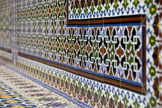 Colourful Ceramic Work; Mendoza, Argentina