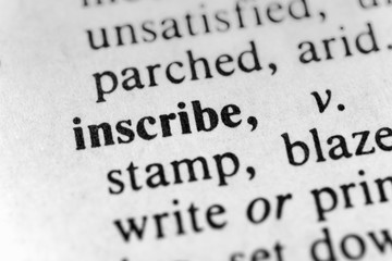 Inscribe