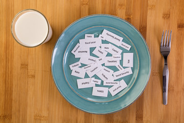 impost taxation diet