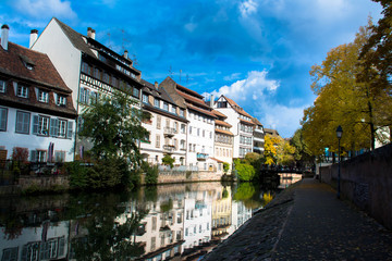 Naklejka premium Fachwerk in Strasbourg