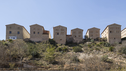 period buildings in Bolbaite, Valencia, Spain