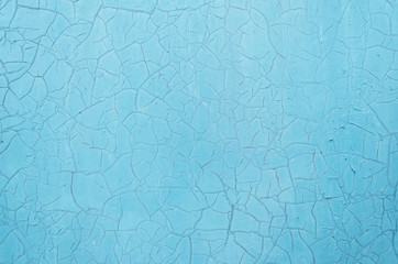 background from the iron leaf painted blue color
