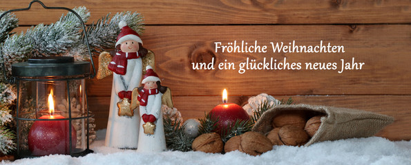 Fröhliche Weihnachten und ein glückliches neues Jahr