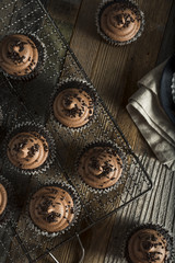 Homemade Sweet Chocolate Cupcakes