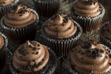 Homemade Sweet Chocolate Cupcakes