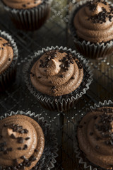 Homemade Sweet Chocolate Cupcakes