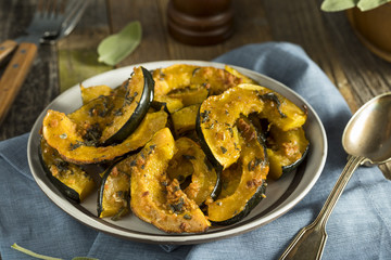 Homemade Autumn Baked Acorn Squash