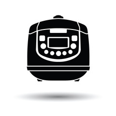 Kitchen multicooker machine icon