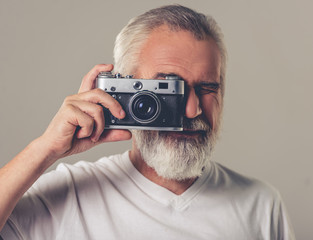 Fototapeta premium Handsome mature man