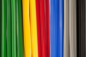 Colorful rubber wiper