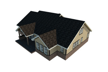 Casa ilustración 3d