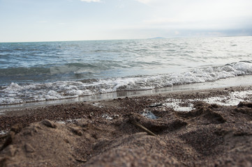 Blue sea and sky