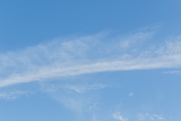 blue sky with cloud