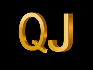 QJ Initial Logo for your startup venture