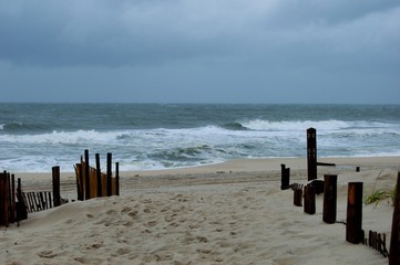 Stormy Day at the Beach