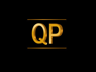 QP Initial Logo for your startup venture