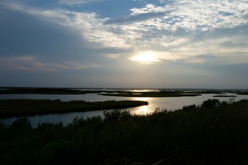 Sunset over the Marsh