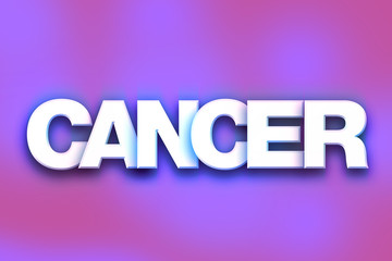 Cancer Concept Colorful Word Art
