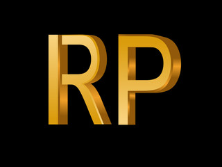 RP Initial Logo for your startup venture