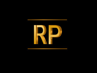 RP Initial Logo for your startup venture