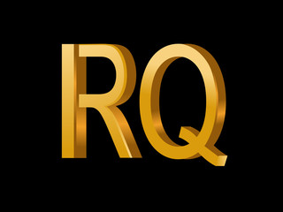 RQ Initial Logo for your startup venture