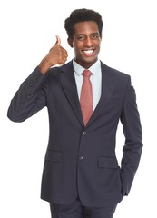 African-American businessman.