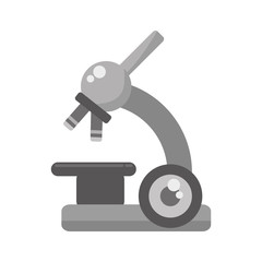 microscope device isolated icon vector illustration design