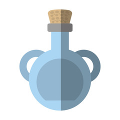 oil bottle spa product isolated icon vector illustration design
