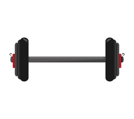 weight lifting equipment isolated icon vector illustration design