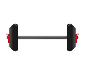 weight lifting equipment isolated icon vector illustration design