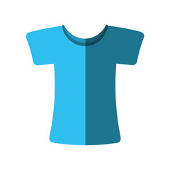 sport shirt isolated icon vector illustration design