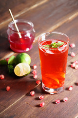Rose And Pomegranate Cocktail