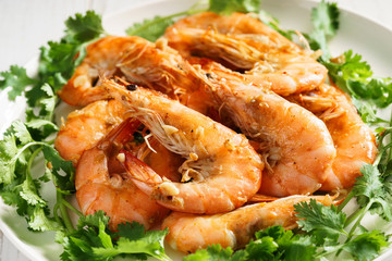 Grilled Lemongrass Shrimps