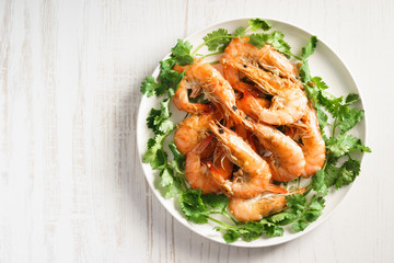 Grilled Lemongrass Shrimps